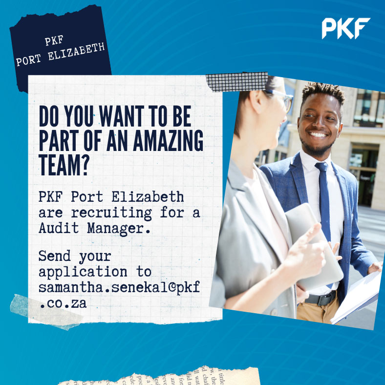 Audit Manager, PKF Port Elizabeth